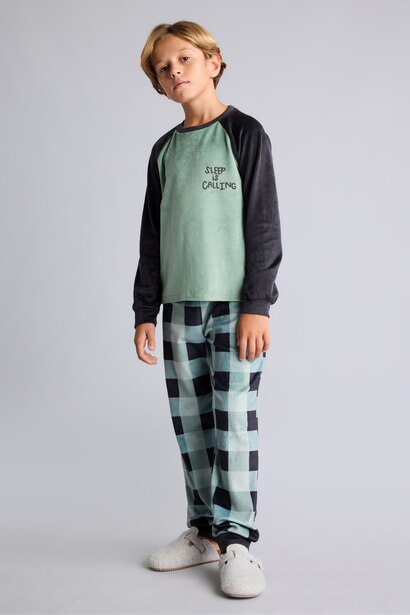 2 piece Regular Fit Knitted Pyjamas