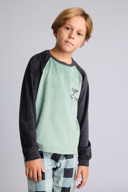 2 piece Regular Fit Knitted Pyjamas