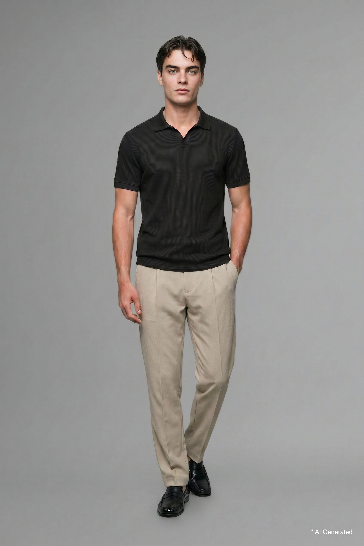 Regular Fit Short Sleeve Polo T-Shirt