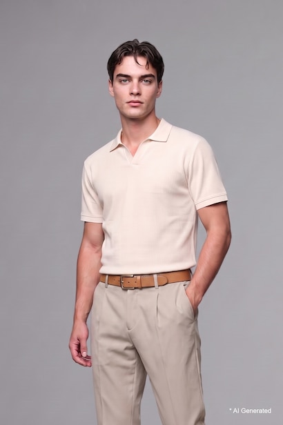 Regular Fit Short Sleeve Polo T-Shirt