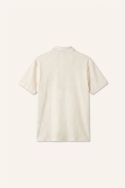 Regular Fit Short Sleeve Polo T-Shirt