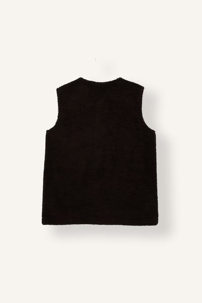Regular Fit Kolsuz Pelüş Basic Hırka