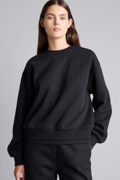 Relax Fit Thick Sweatshirt Fabric Sweatshirt