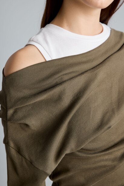 Slim Fit Ribana Long Sleeve T-Shirt