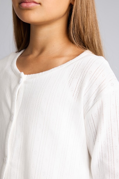 Fitilli Basic Hırka Kız Çocuk