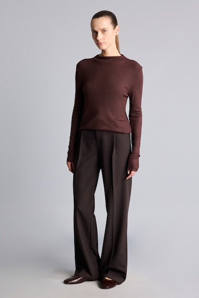 Slim Fit Long Sleeve Tunic