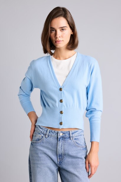 Slim Fit Knitwear Cardigan