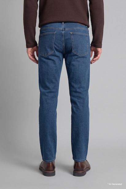 Pedro Slim Fit Regular Waist Slim Leg Jeans