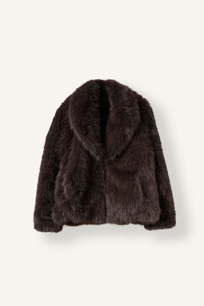 Fur Coat Regular Fit Faux Fur
