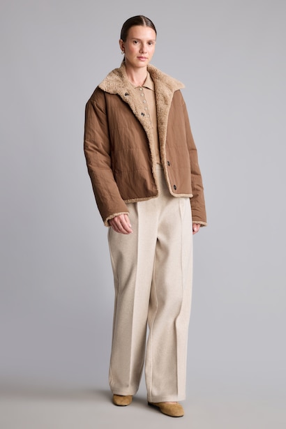 Snap Puffer Jacket