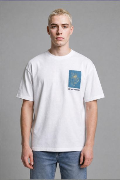 Oversize Fit Short Sleeve T-Shirt