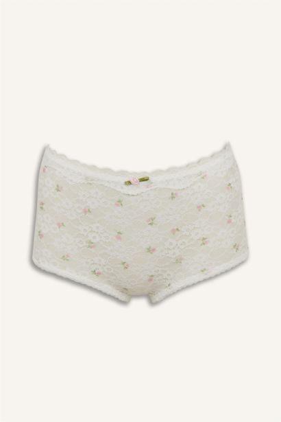Lace Floral Shorts