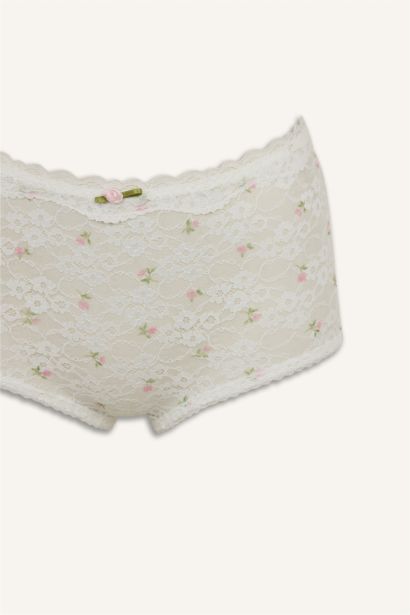 Lace Floral Shorts