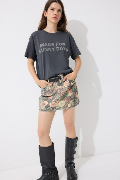 Oversize Fit Short Sleeve T-Shirt