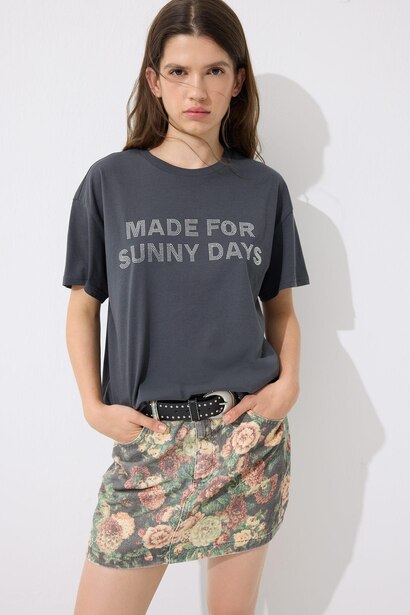 Oversize Fit Short Sleeve T-Shirt