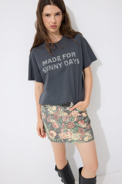 Oversize Fit Short Sleeve T-Shirt