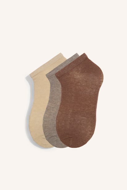 3 piece Cotton Short Socks