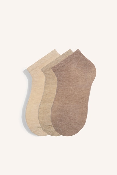 3 piece Cotton Short Socks