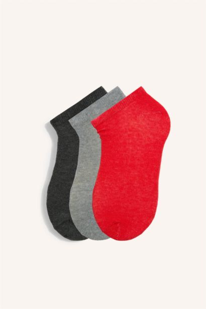 3 piece Cotton Short Socks