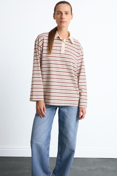 Relax Fit Long Sleeve Tunic