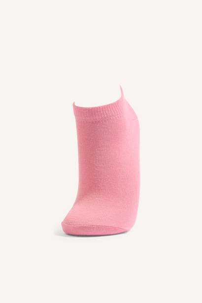 Girl 5 Piece Cotton Low Cut Socks