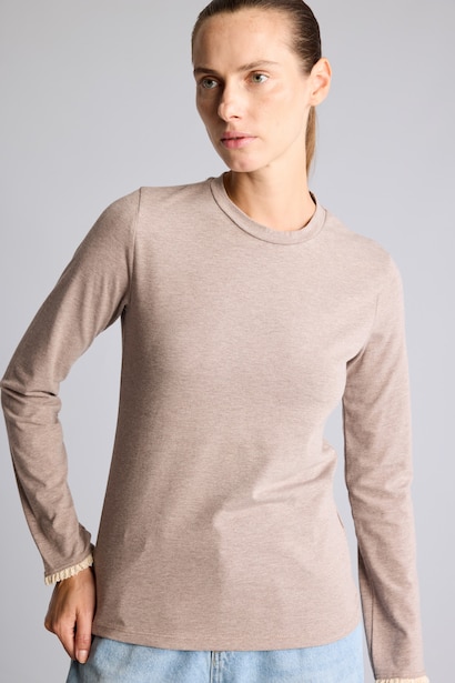 Slim Fit Uzun Kollu Basic Tunik