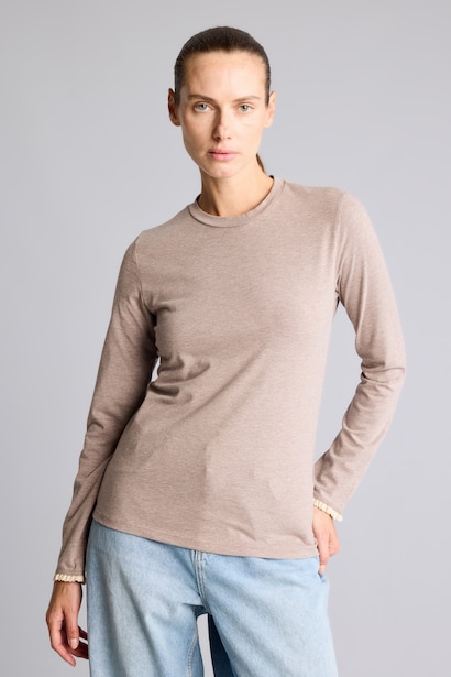 Slim Fit Uzun Kollu Basic Tunik