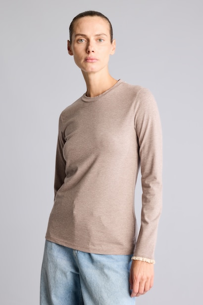 Slim Fit Uzun Kollu Basic Tunik