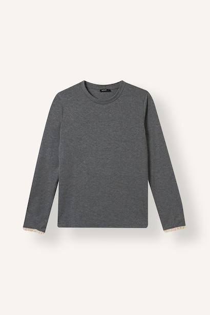 Slim Fit Uzun Kollu Basic Tunik