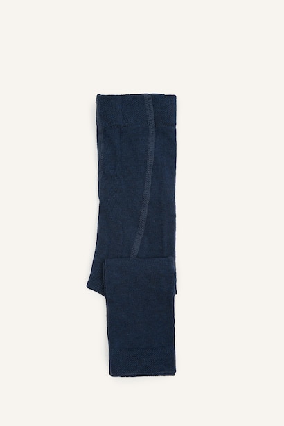 Unisex Düz Külotlu Çorap