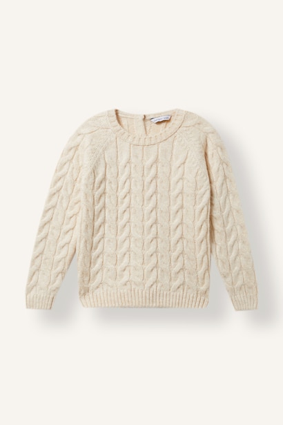 Baby Girl Regular Fit Crew Neck Pullover