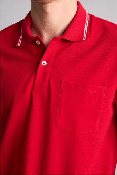 Regular Fit Short Sleeve Polo T-Shirt