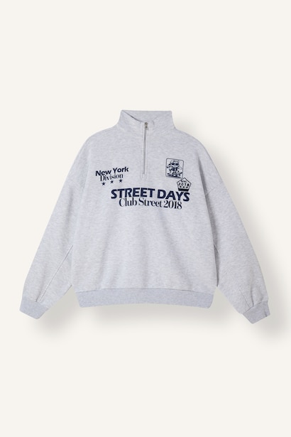 Oversize Fit Thick Sweatshirt Fabric Sweatshirt