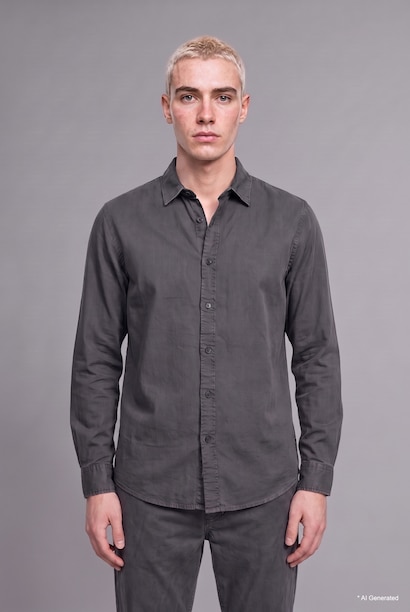 Ultra Soft Regular Fit Long Sleeve Button-Up Shirt