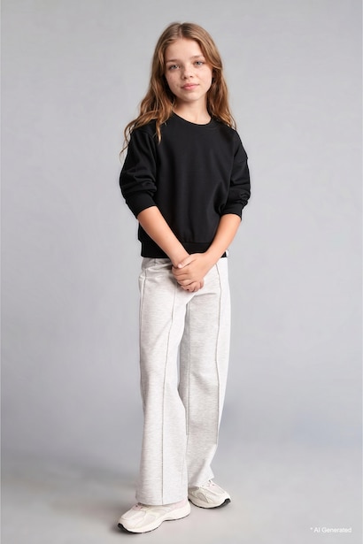 Girl Wide Leg Trousers