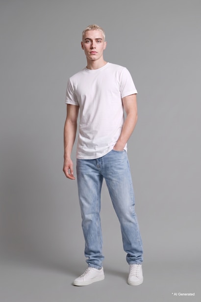 Long Fit Short Sleeve T-Shirt