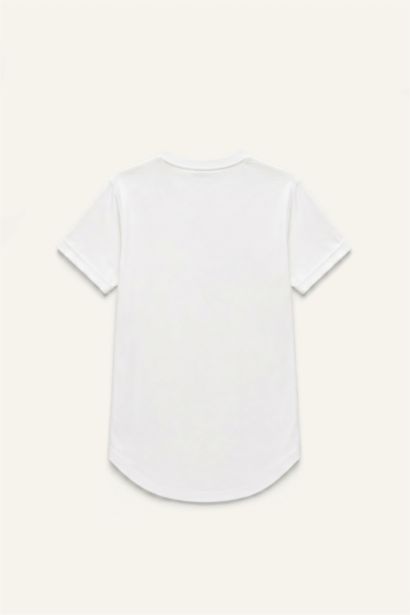 Long Fit Short Sleeve T-Shirt