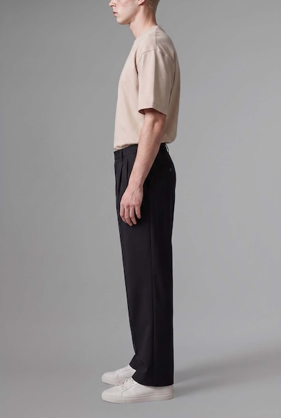 Kemerli Barrel Fit Pantolon
