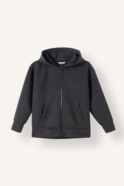 Regular Fit Hooded Cardigan