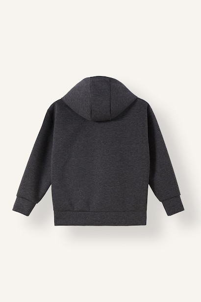 Regular Fit Hooded Cardigan