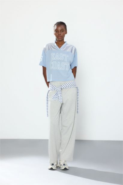 Tulle Short Sleeve T-Shirt