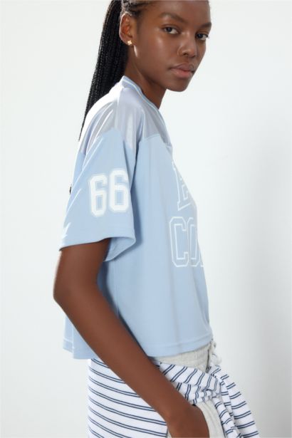 Tulle Short Sleeve T-Shirt
