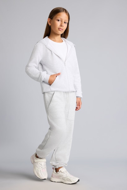 Lastikli Cepli Jogger Pantolon Kız Çocuk