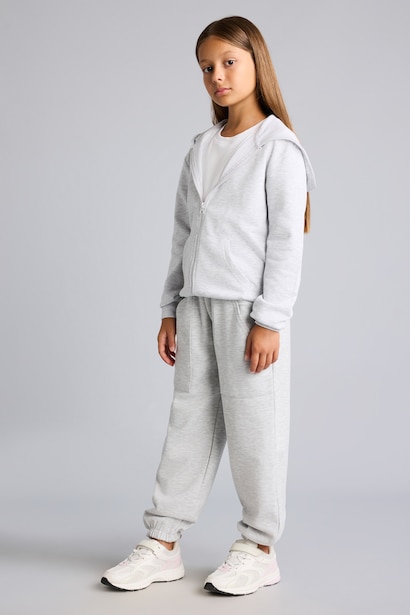 Lastikli Cepli Jogger Pantolon Kız Çocuk