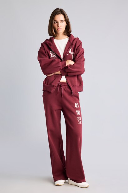 Harry Potter Wide Leg Bağcıklı Eşofman Altı