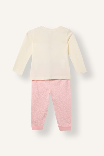 Woman 2 piece Regular Fit Crew Neck Knitted Pyjamas