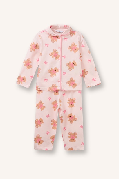 2 piece Regular Fit Knitted Pyjamas