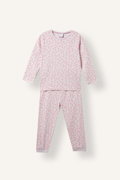 4 piece Regular Fit Knitted Pyjamas