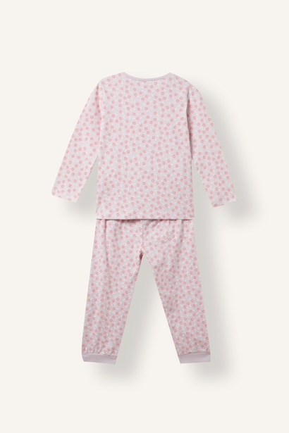 4 piece Regular Fit Knitted Pyjamas