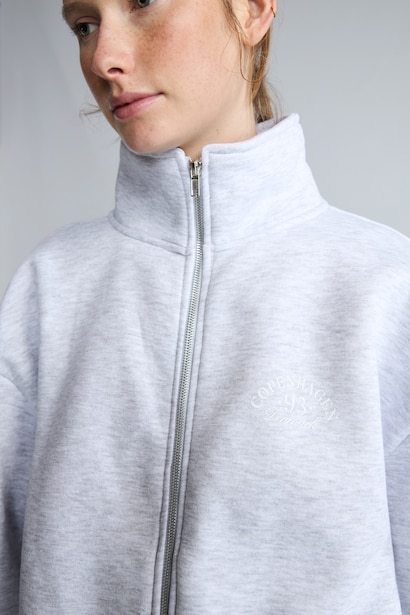 Regular Fit Fermuarlı Sweatshirt Hırka